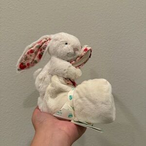 Jellycat Blossom Cream Bunny 'Berry' Soother